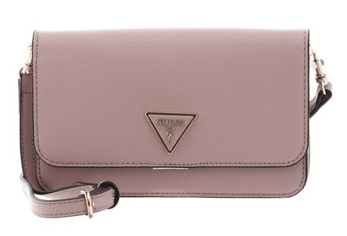 GUESS Noelle Xbody Flap Organizer Rosewood