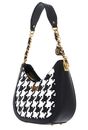 GUESS Abey Small Hobo Bag Black / White