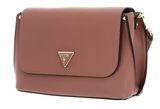 GUESS Meridian Flap Crossbody Bag Rosewood