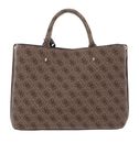 GUESS Meridian Girlfriend Satchel Latte Logo GUESS Meridian Girlfriend Satchel Latte Logo