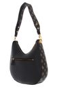 GUESS Fynna Hobo Bag Black / Mocha Logo GUESS Fynna Hobo Bag Black / Mocha Logo