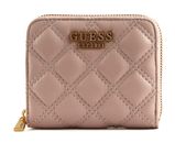 GUESS Giully SLG Small Zip Around Wallet Rosewood