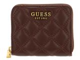 GUESS Giully SLG Small Zip Around Wallet Burgundy