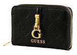 GUESS G James Logo SLG Medium Zip Around Wallet Black Logo GUESS G James Logo SLG Medium Zip Around Wallet Black Logo