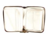 GUESS Laurel SLG Small Zip Around Wallet Plum