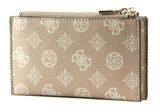 GUESS Laurel SLG Double Zip Coin Purse Light Rose Logo GUESS Laurel SLG Double Zip Coin Purse Light Rose Logo