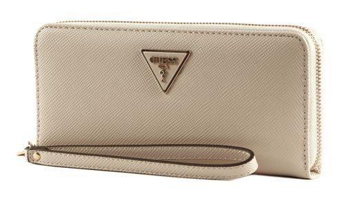 GUESS Laurel Zip Around Wallet L Stone