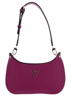 GUESS Meridian Mini Top Zip Shoulder Bag Boysenberry