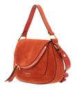 COCCINELLE Coccinelle Sole Suede Handbag Tangerine