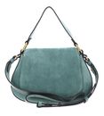 COCCINELLE Coccinelle Sole Suede Handbag Kale Green