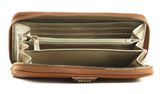 GUESS Meridian SLG Large Zip Around Wallet Cognac GUESS Meridian SLG Large Zip Around Wallet Cognac