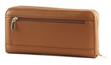 GUESS Meridian SLG Large Zip Around Wallet Cognac GUESS Meridian SLG Large Zip Around Wallet Cognac