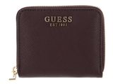 GUESS Laurel SLG Small Zip Around Wallet Plum