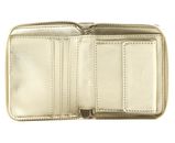 GUESS Laurel SLG Small Zip Around Wallet Cream Logo
