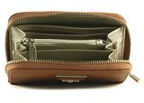 GUESS Meridian SLG Medium Zip Around Wallet Cognac