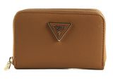 GUESS Meridian SLG Medium Zip Around Wallet Cognac