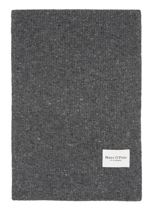 Marc O'Polo Knitted Scarf Graphite Grey