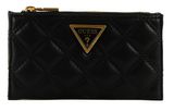 GUESS Giully SLG Double Zip Coin Purse Black GUESS Giully SLG Double Zip Coin Purse Black
