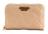 GUESS Gracelynn SLG Medium Zip Around Wallet Beige GUESS Gracelynn SLG Medium Zip Around Wallet Beige