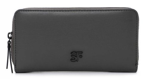 SURI FREY Baggy Zip Around Wallet Darkgrey