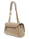 GUESS Gracelynn Flap Crossbody Bag Beige GUESS Gracelynn Flap Crossbody Bag Beige