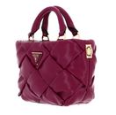 GUESS Zaina Mini Satchel Bag Boysenberry