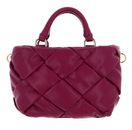 GUESS Zaina Mini Satchel Bag Boysenberry