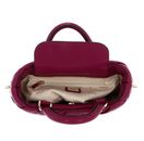 GUESS Zaina Mini Satchel Bag Boysenberry
