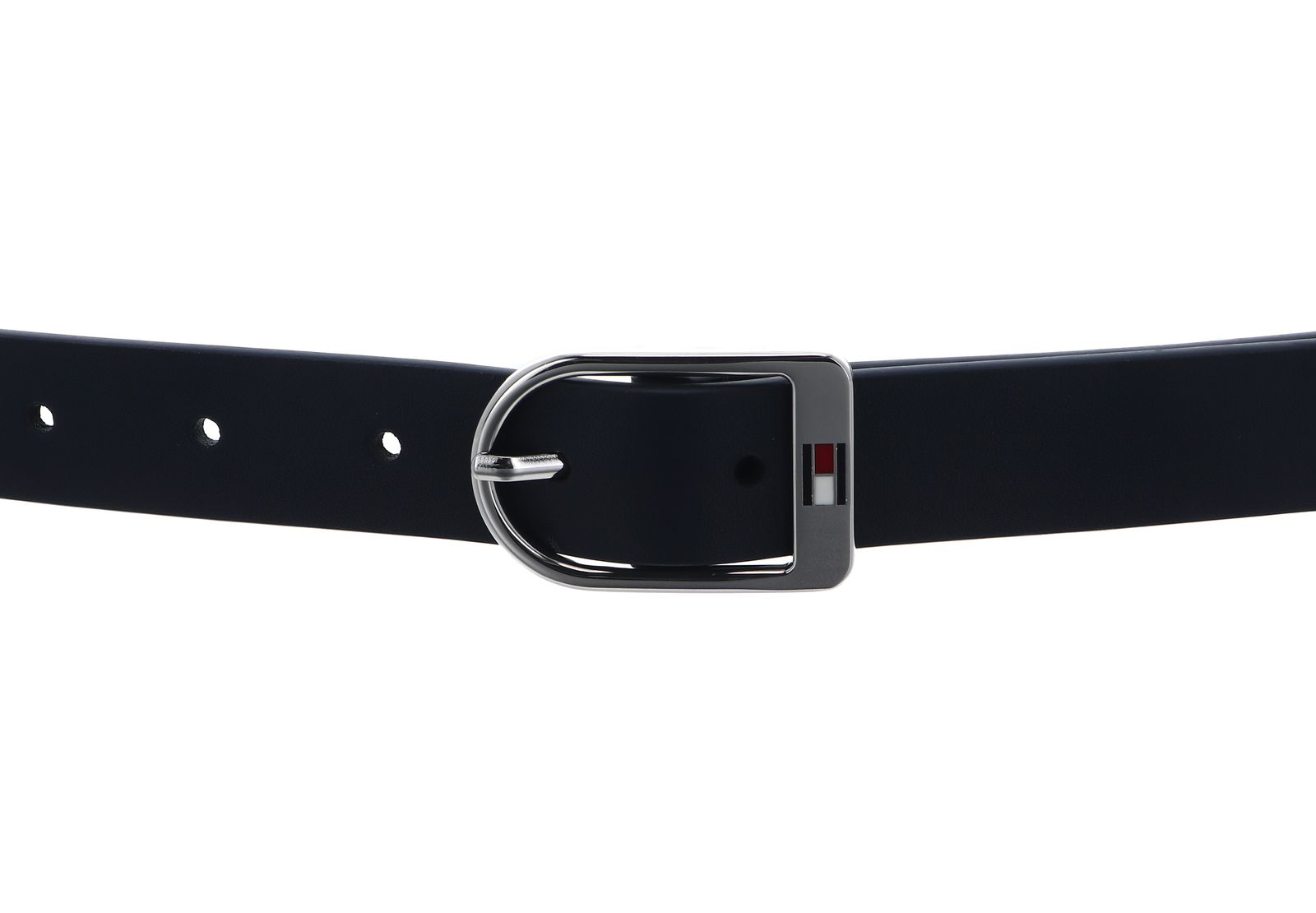 TOMMY HILFIGER Essential Flag Silver 2.5 Belt W70 Space Blue | Buy 