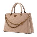 GUESS Gracelynn Girlfriend Satchel Beige GUESS Gracelynn Girlfriend Satchel Beige