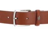 LACOSTE Elegance 35 Raw Edges Stitched Belt W125 Camel LACOSTE Elegance 35 Raw Edges Stitched Belt W125 Camel