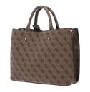 GUESS Meridian Girlfriend Satchel Latte Logo GUESS Meridian Girlfriend Satchel Latte Logo