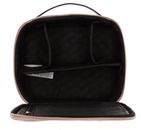 GUESS Wilder Travel Cosmetic Organizer Case Light Rose Logo GUESS Wilder Travel Cosmetic Organizer Case Light Rose Logo