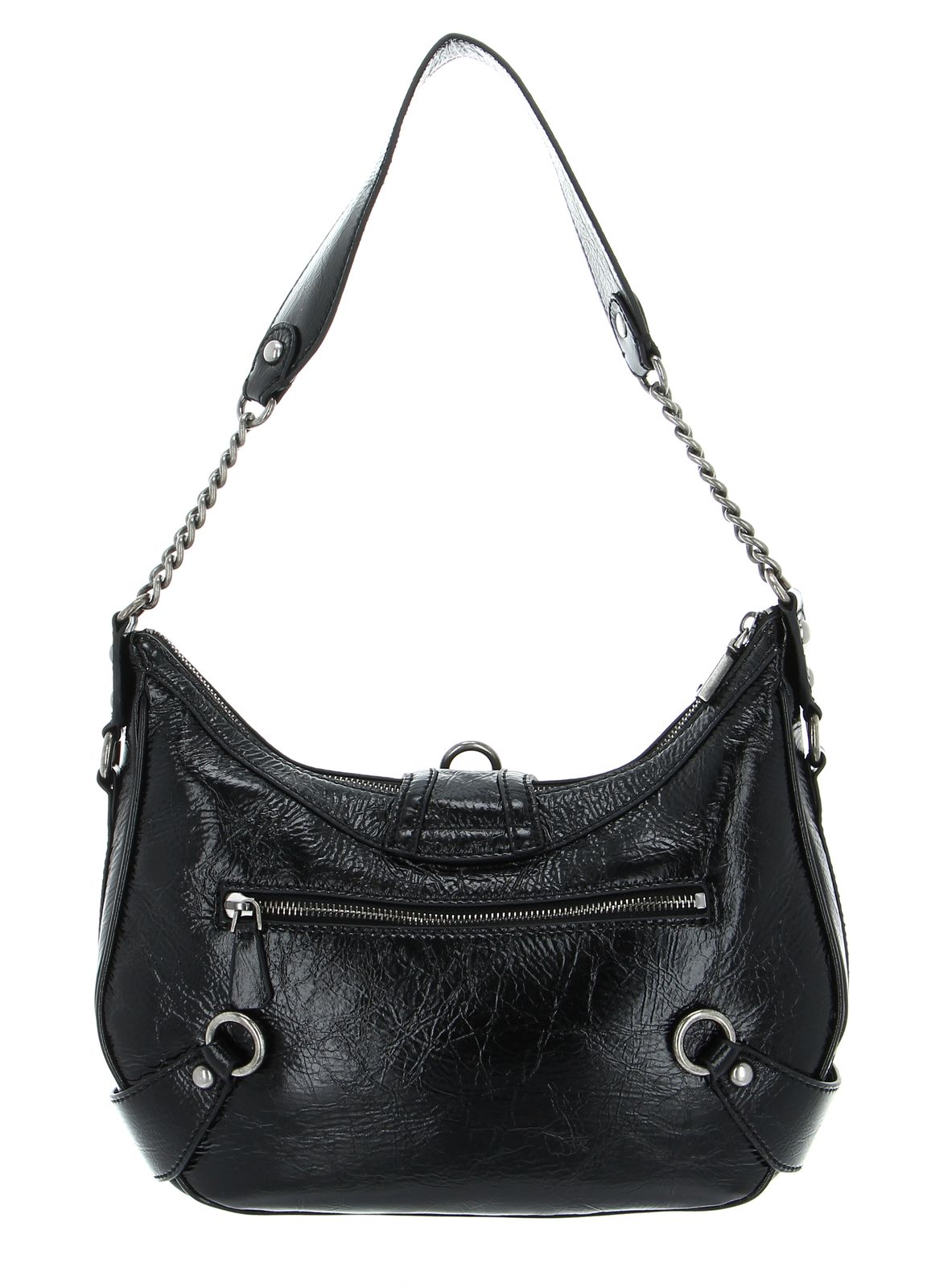 GUESS shoulder bag Gloss Vintage Hobo Black | Buy bags, purses ...