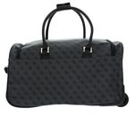 GUESS Jesco Wheeled Duffel Coal