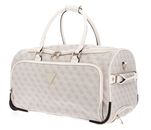 GUESS Jesco Wheeled Duffel Dove