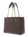 GUESS Giully Tote Dark Taupe