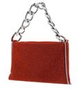 PATRIZIA PEPE Crossbody Bag Intense Orange Crystal