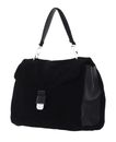 COCCINELLE Coccinelle Neofirenze Sued Handbag Noir COCCINELLE Coccinelle Neofirenze Sued Handbag Noir
