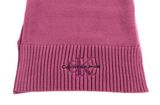 Calvin Klein Monologo Embroidery Knit Scarf Amaranth