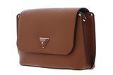 GUESS Meridian Flap Crossbody Bag Cognac