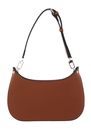 GUESS Meridian Mini Top Zip Shoulder Bag Cognac
