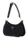 GUESS Meridian Mini Top Zip Shoulder Bag Black