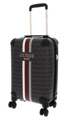 GUESS Wilder 18 in 8-Wheeler S Charcoal Logo