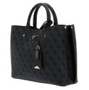 GUESS Meridian Girlfriend Satchel Coal Logo GUESS Meridian Girlfriend Satchel Coal Logo