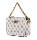 GUESS Fynna Mini Status Crossbody Bag Cream Logo GUESS Fynna Mini Status Crossbody Bag Cream Logo