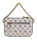 GUESS Fynna Mini Status Crossbody Bag Cream Logo GUESS Fynna Mini Status Crossbody Bag Cream Logo