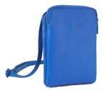 Hedgren Follis Rupee RFID Passport Holder Creased Strong Blue