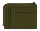 PIQUADRO Pulse Zipper Coin Pouch RFID Green
