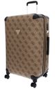GUESS 28 in 8-Wheeler Expandable L Latte Logo / Brown GUESS 28 in 8-Wheeler Expandable L Latte Logo / Brown
